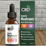 CBDfx Relax Mushroom Blend CBD + CBN Drops