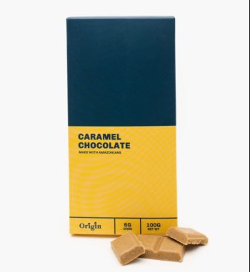 Caramel Psychedelic Chocolate Bar