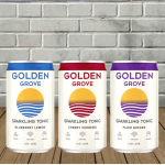 Golden Grove Kratom + Lion’s Mane Sparkling Tonic 7.5oz