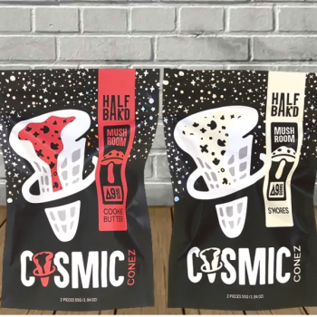 Half Bak’d Mushroom + D9 Cosmic Conez 2ct