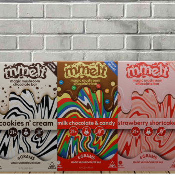 Mmelt Magic Mushroom Chocolate Bar 6g
