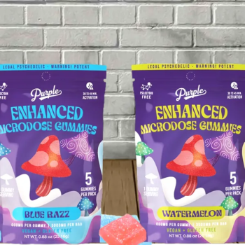 Purple Enhanced Microdose Mushroom Gummies