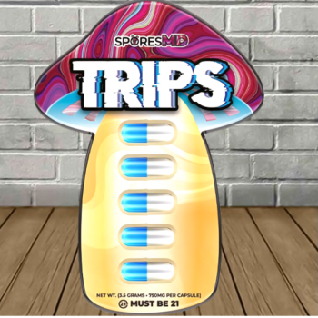 SporesMD Trips Nootropic Capsules 5ct