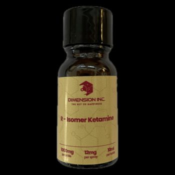 R – Isomer Ketamine – Flavoured Nasal Spray – by “Dimensions Inc”